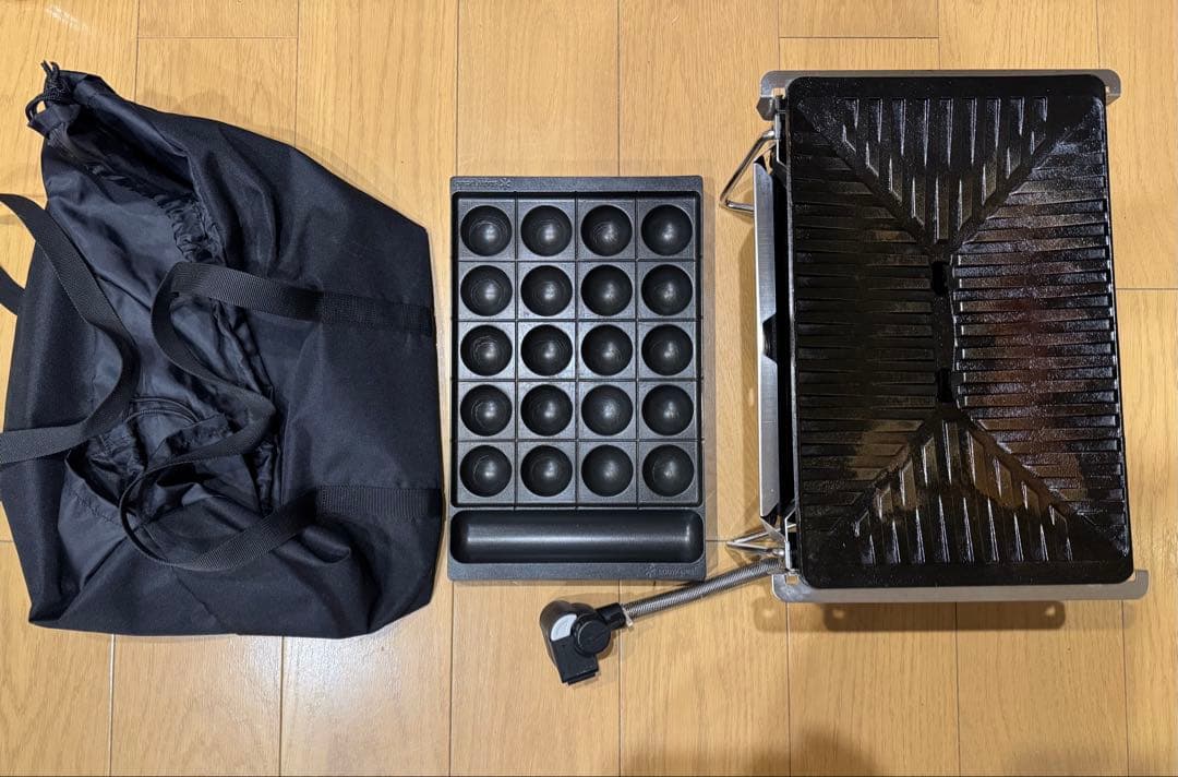 スノーピーク GS-355 雪峰苑 たこ焼きプレート付  peak