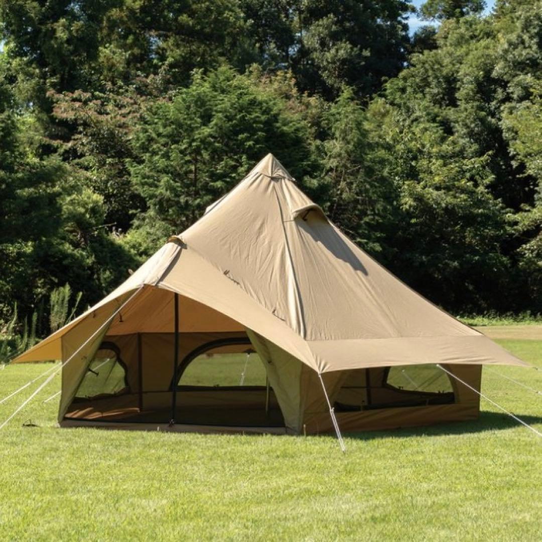 極美品 オガワ OGAWA Gloke8 T/C ワンポールテント グロッケ8