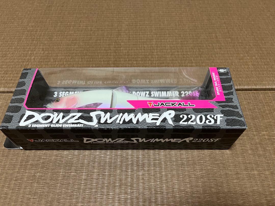 新品JACKALL DOWZ SWIMMER 220SF ブラストボーン３セット