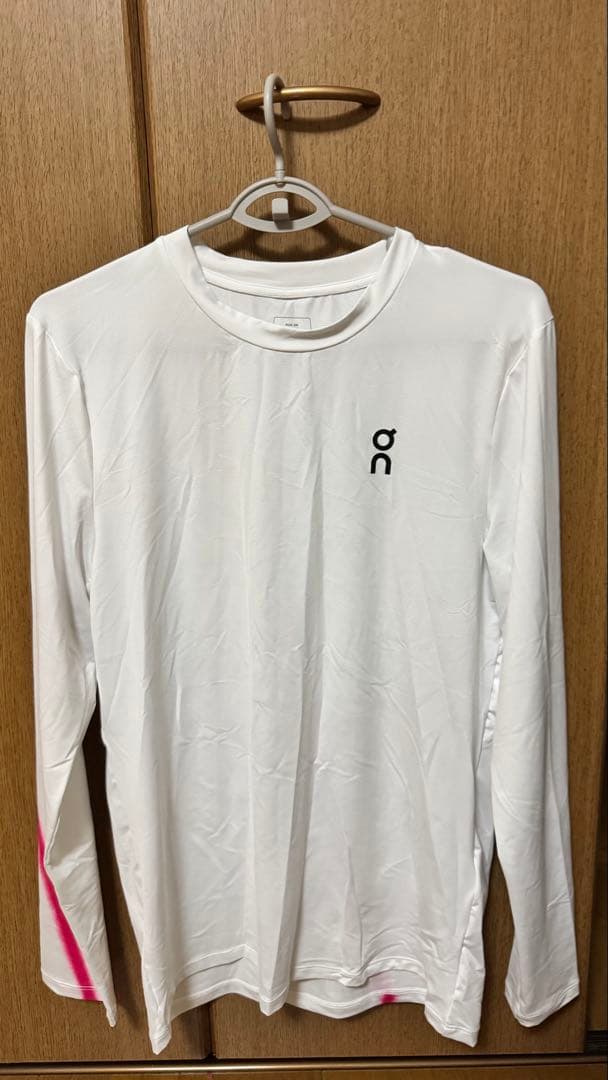 On Court Long-T XS ホワイト新品