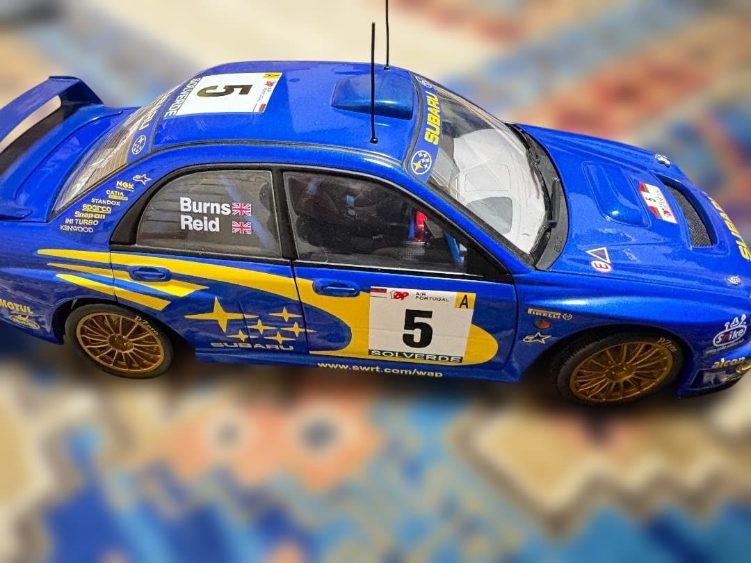 オートアート 1/18 スバル インプレッサ WRC 2001 MOTUL#5