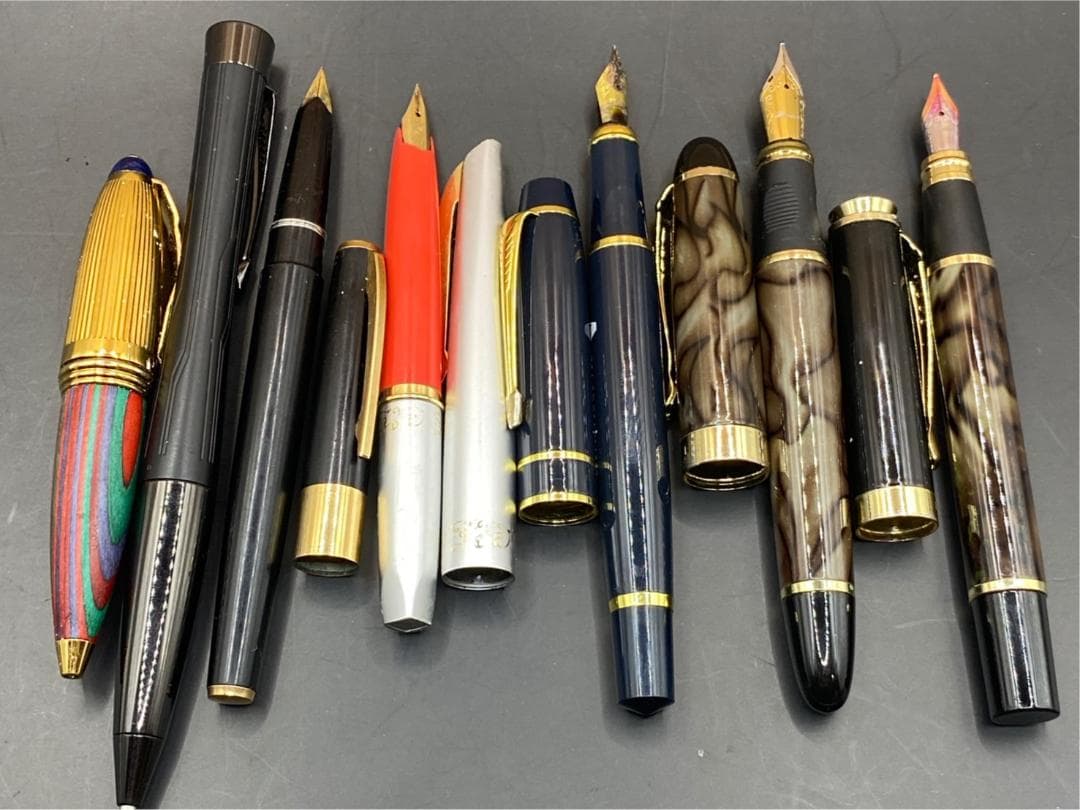 パイロット プラチナ万年筆 14Kペン先 他5点 動作未確認