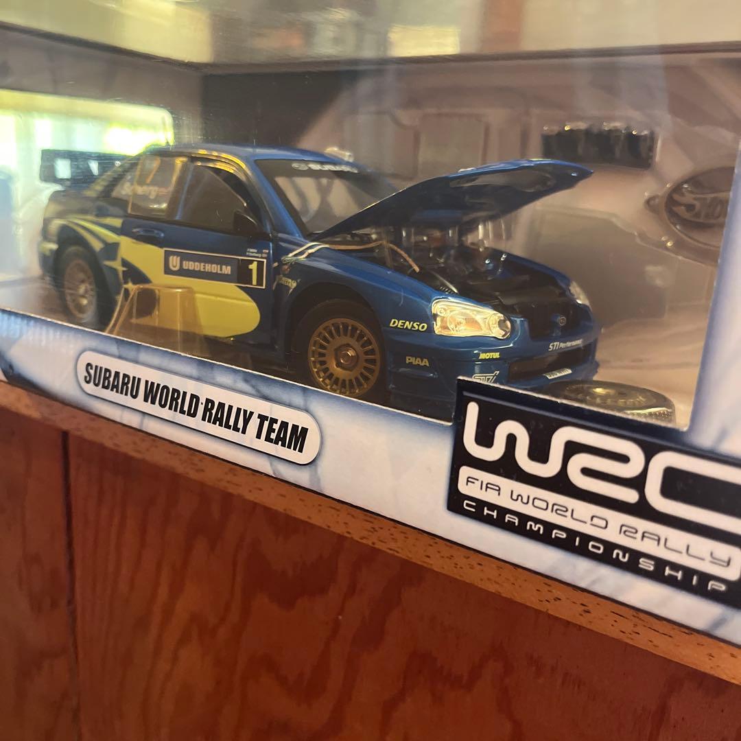 スバル WRC ラリーカー 1:18 ソルベルグ