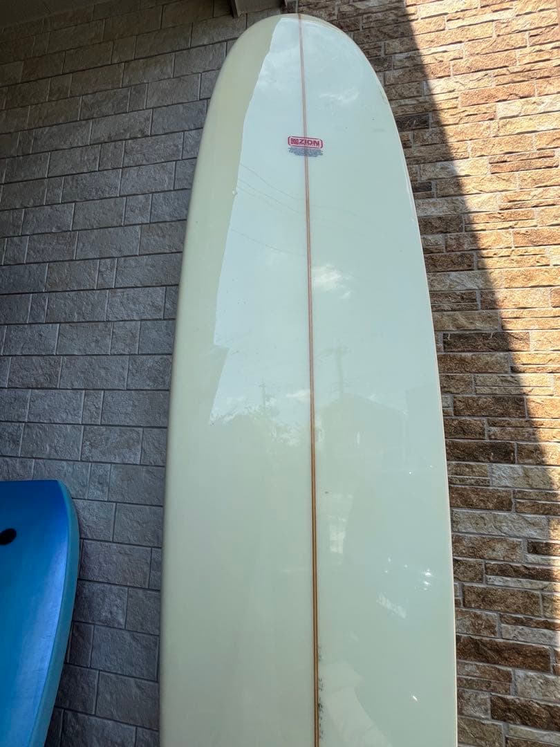 ZION サーフボード 9フィート クリーム/オレンジ