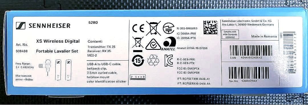 【年始値下】 Sennheiser XS PortableLavalierSet
