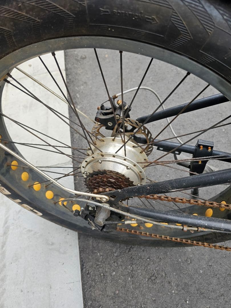 ジャンク扱い26インチ電動アシスト自転車