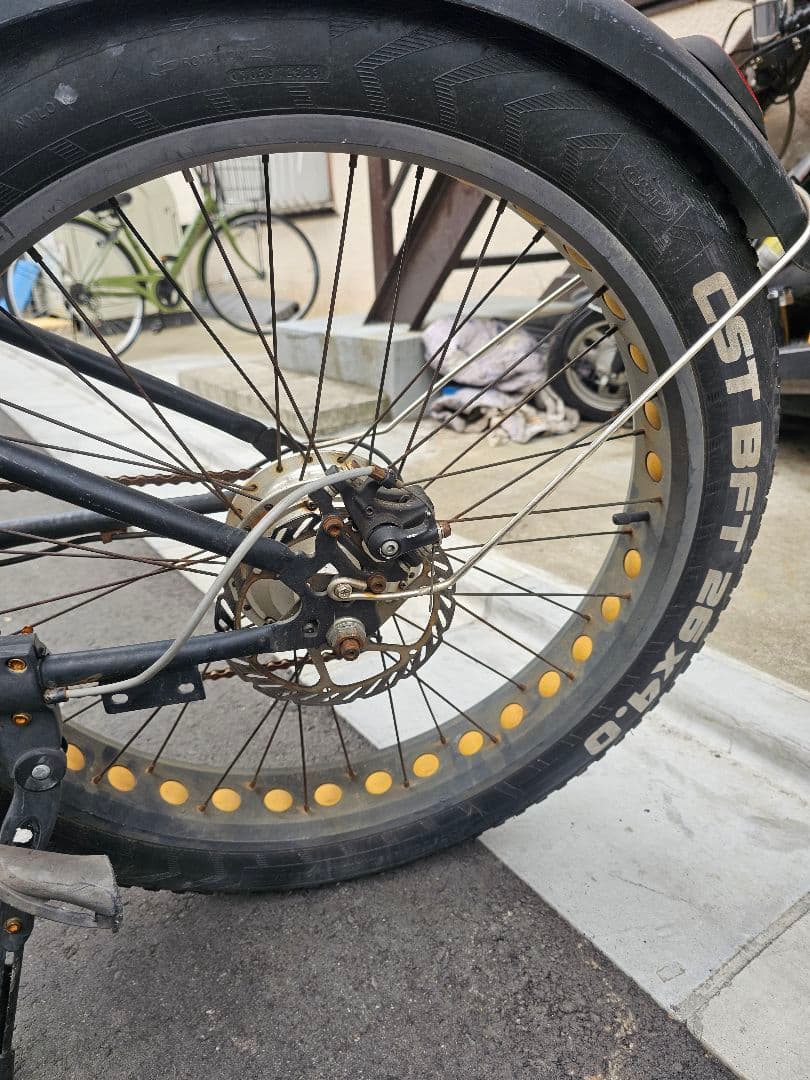 ジャンク扱い26インチ電動アシスト自転車