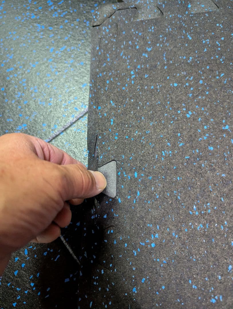 ムジムマット　厚さ2cm　ジョイントマット　筋トレ　60×60cm　13枚セット