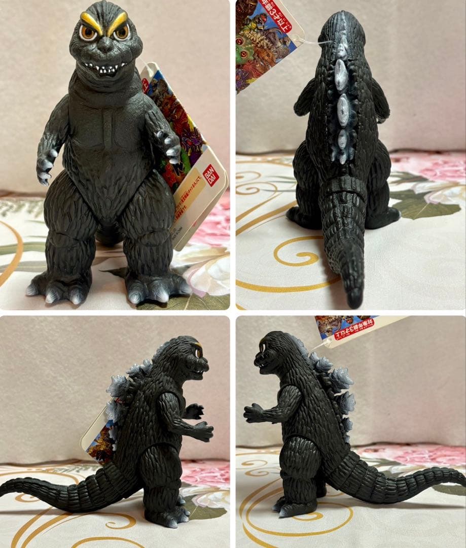 ムービーモンスターシリーズ　怪獣人形劇ゴジばん ソフビ4体セット　タグ付き