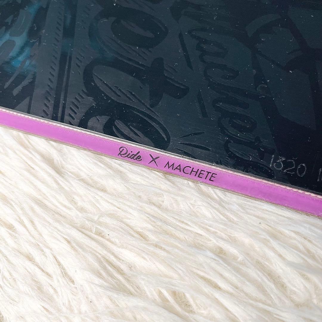 【良品】RIDE MACHETE スノーボード 152cm ビンディング　L