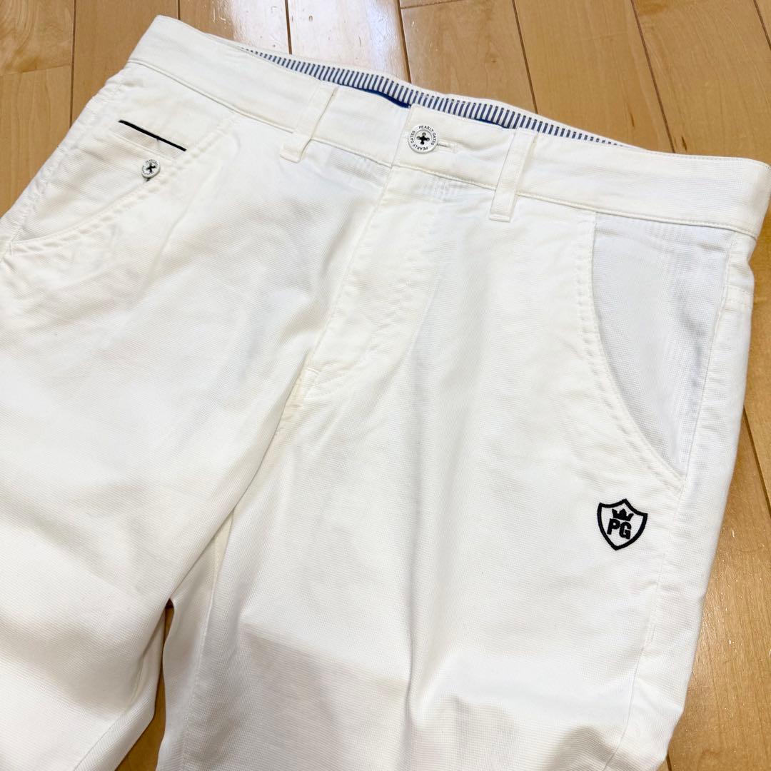PEARLY GATES パーリーゲイツ ゴルフパンツ 白 サイズ4 メンズ
