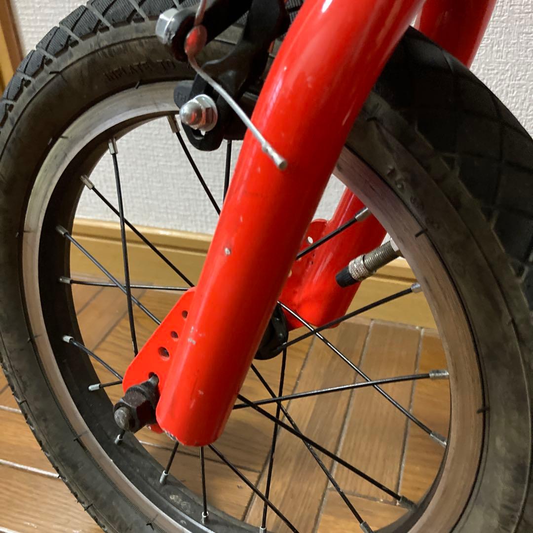 福井市内「引き渡し限定」CRANKER BMX レッド　14インチ