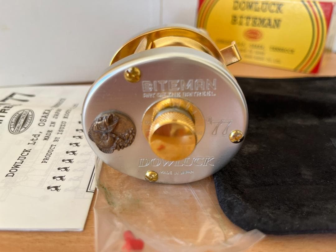 道楽 Dowluck Biteman 77 Platinumgold