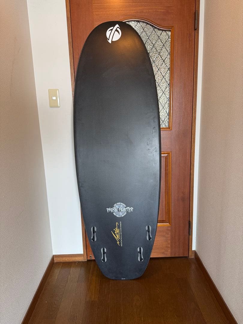 all カーボン　ロスト パーティプラッター ブラックダート 5’8” 美品