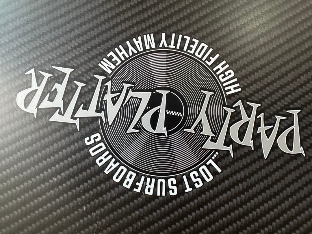 all カーボン　ロスト パーティプラッター ブラックダート 5’8” 美品