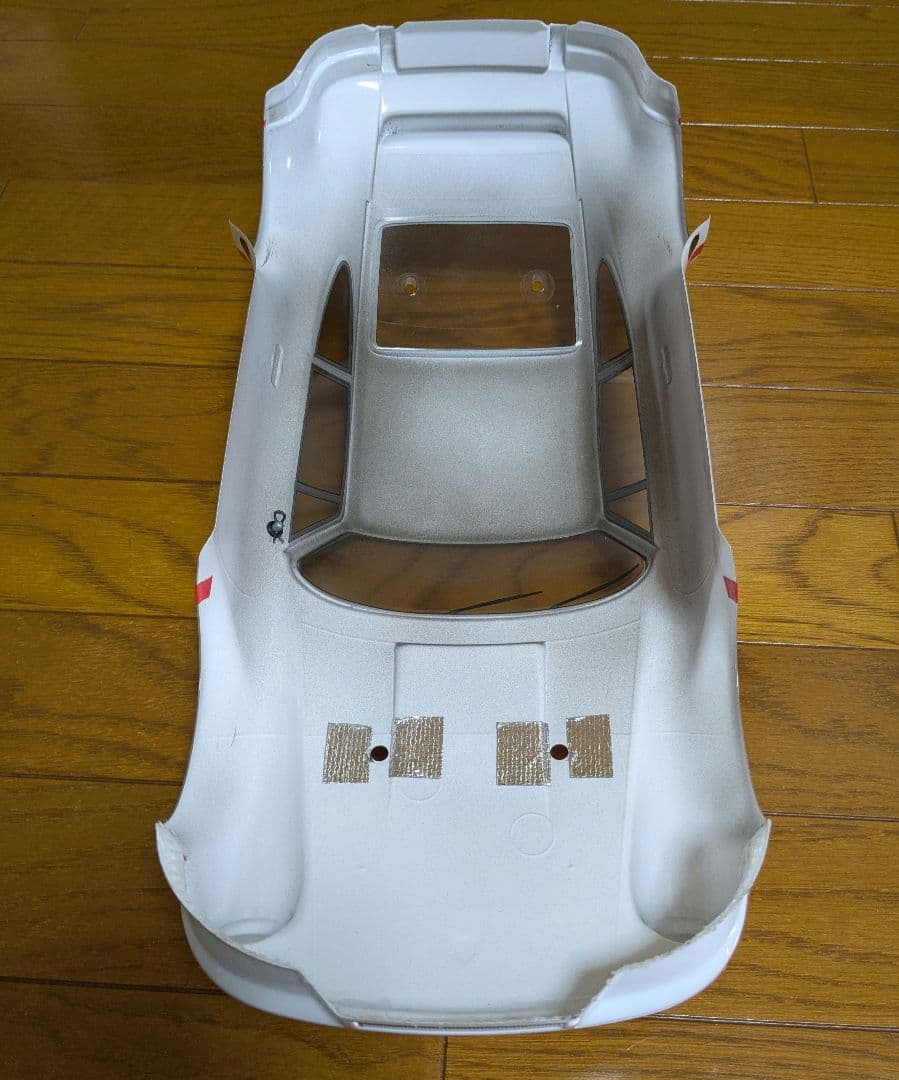 タミヤ　ポルシェボディ　TT-02　ホビーウイングESC ブラシレスモーター