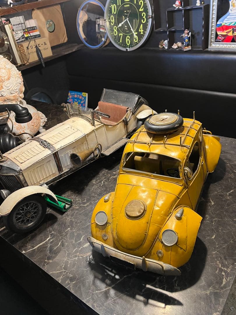 ブリキビートル、ブリキの車、特大ワーゲン、フォルクスワーゲンビートル