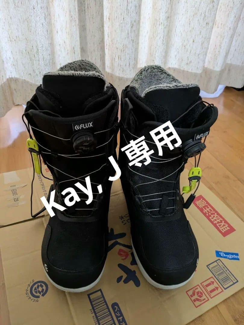 【値下げ】FLUX スノーボードブーツ ブラック