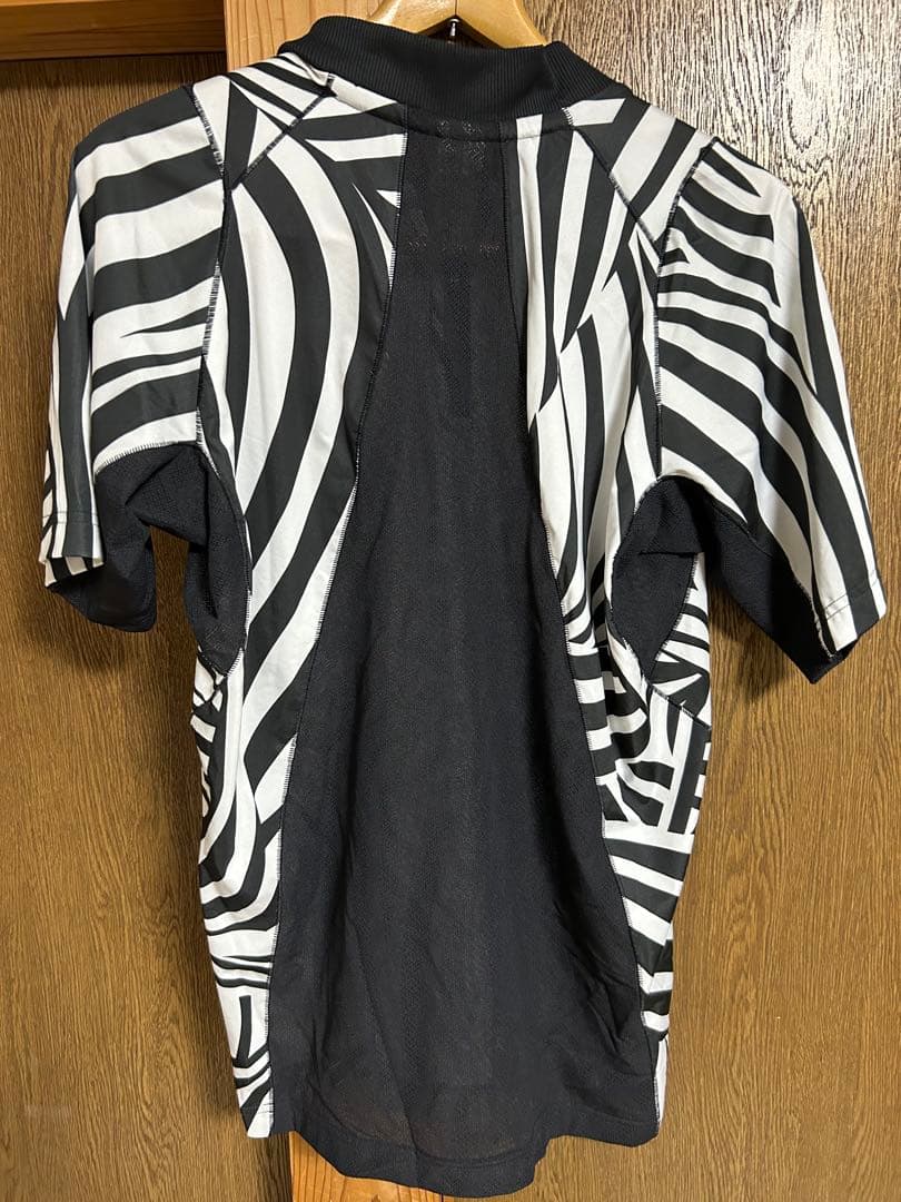 adidas Y-3 ゼブラ柄 サイクルジャージ Lサイズ