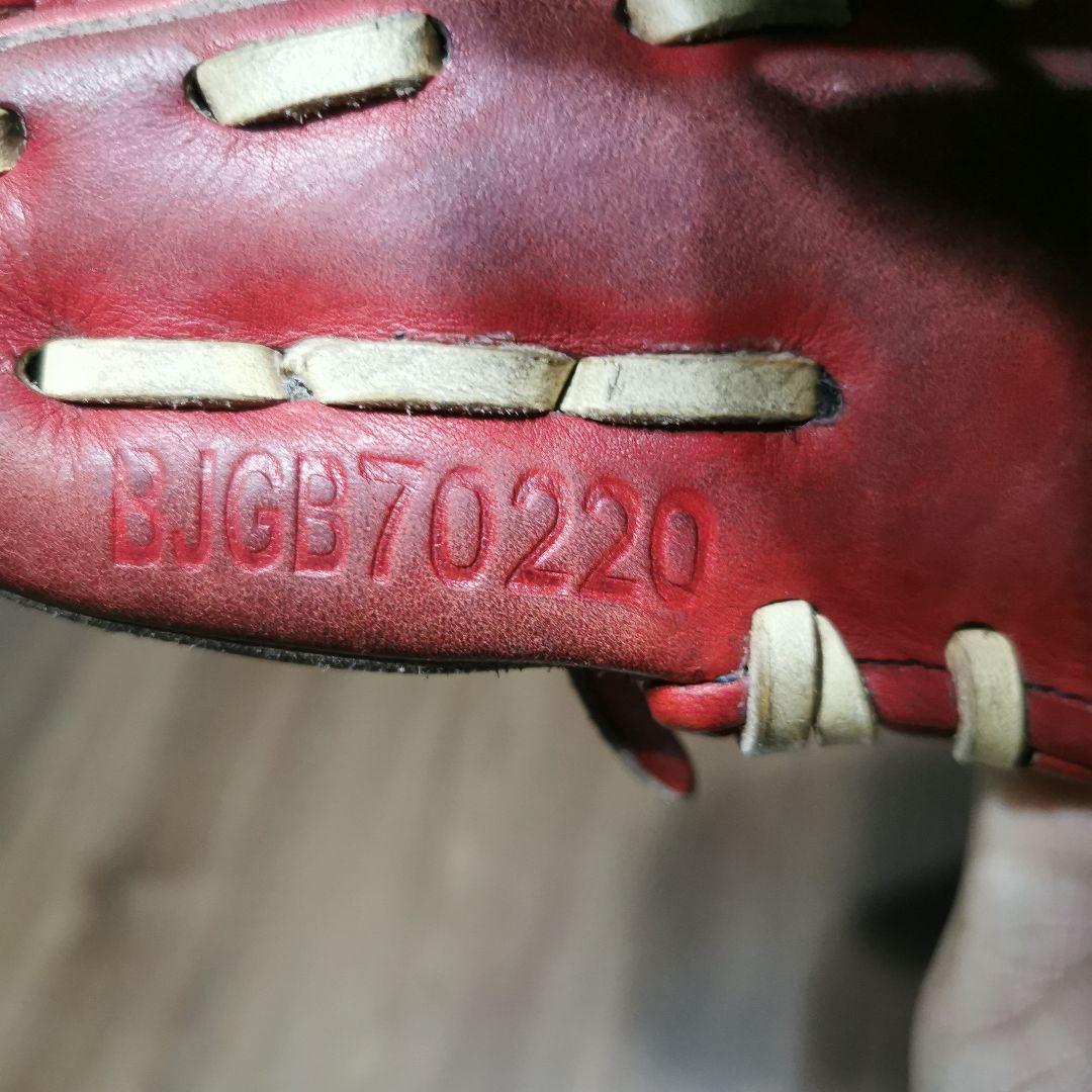 ZETT NEO STATUS VL野球グローブ 赤オレンジ少年用