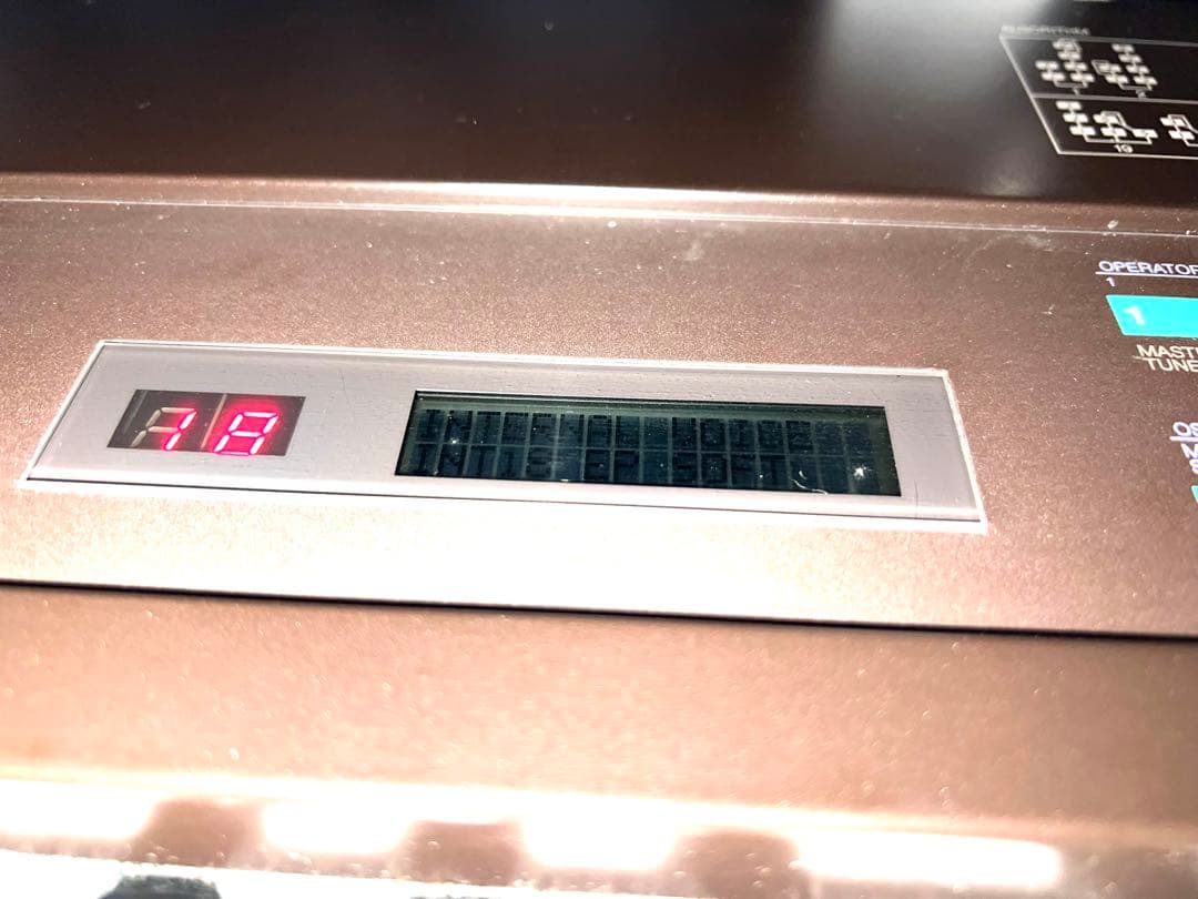 m*y様 【期間限定価格】【超希少】坂本龍一氏音色データ入りDX7 完動品（MI