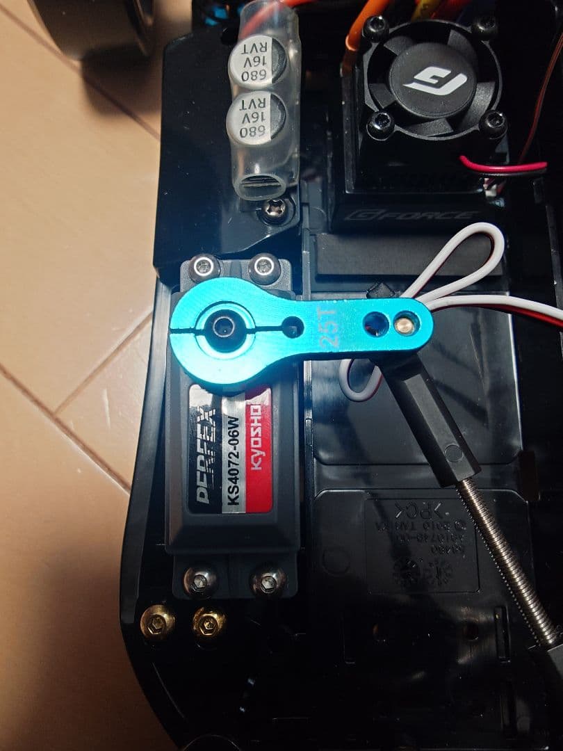 タミヤM-06MRCコンバ組込み済みブラシレスモーター仕様