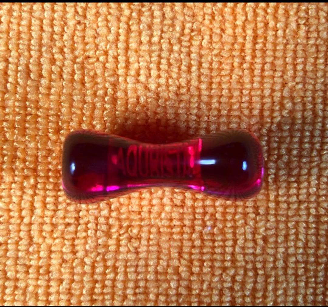 IOS アクリスタ　スリム　ハンドルノブ　ルビーレッド