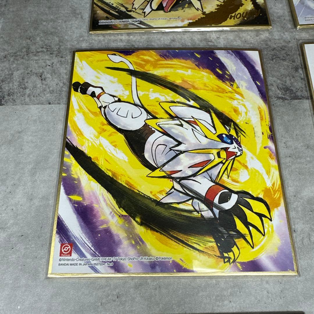 ポケモン公式 色紙アート16枚 伝説多数 美品 まとめ売り