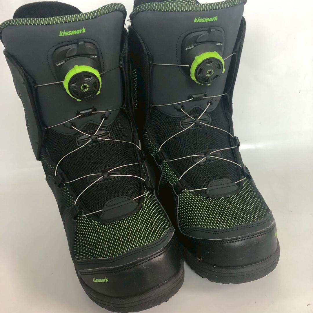 kissmark キスマーク TRINTY Mスノーボードブーツ ライムグリーン