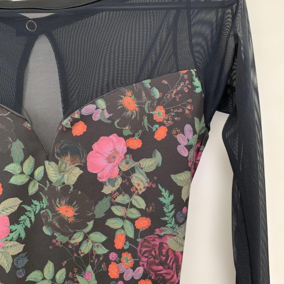 stina スティナ　レオタード　タイプＷ　ブラック