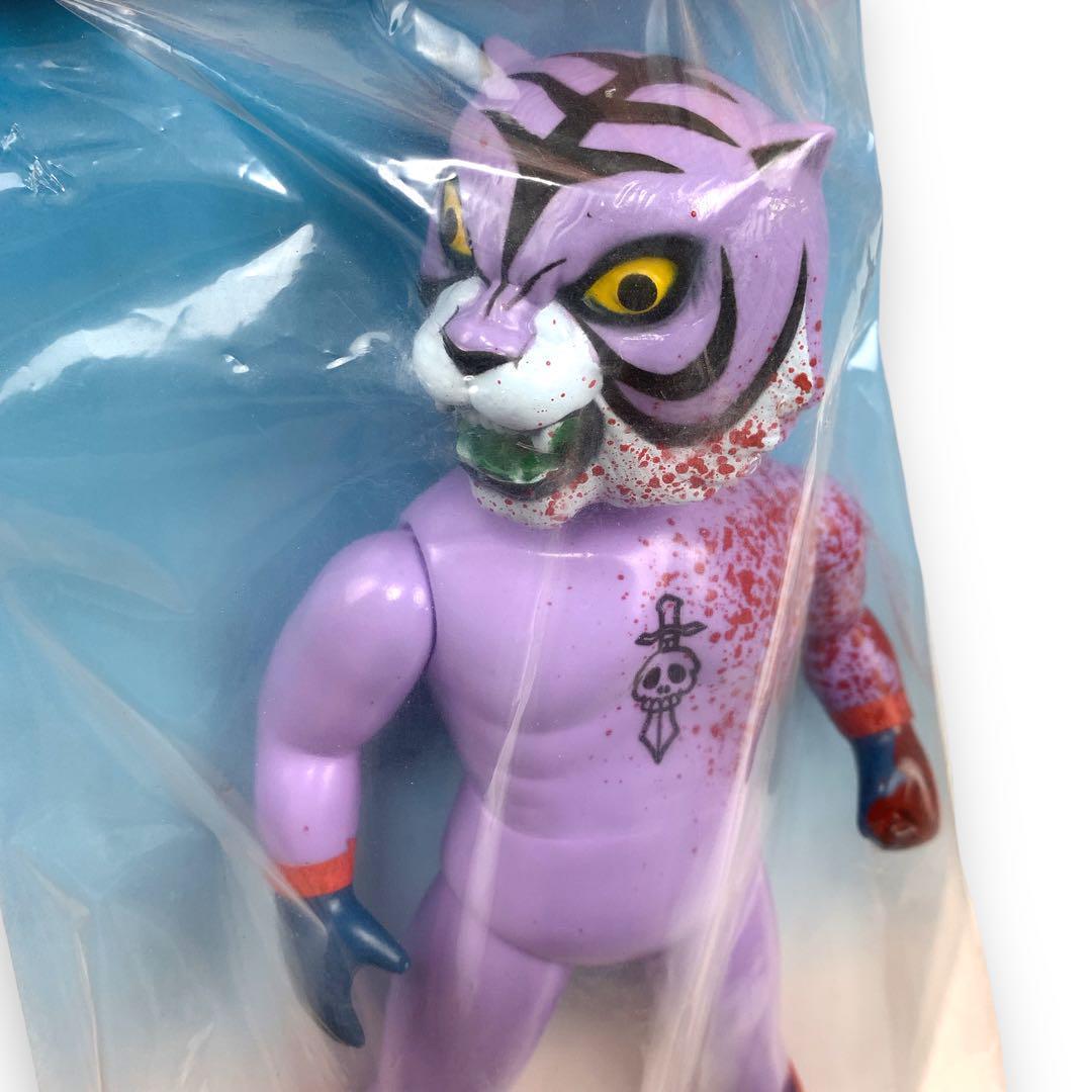 マルサン タイガーザグレート キャラクター魂誌上限定 残酷血みどろver ソフビ