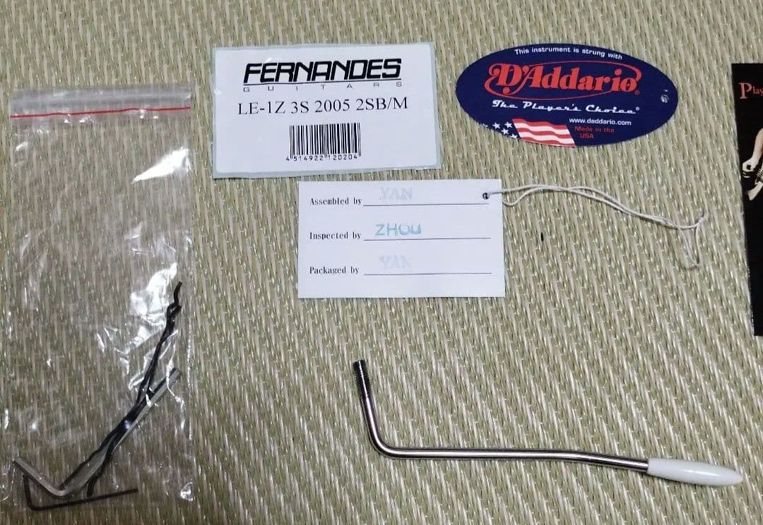 FERNANDES エレキギターケース付き♪