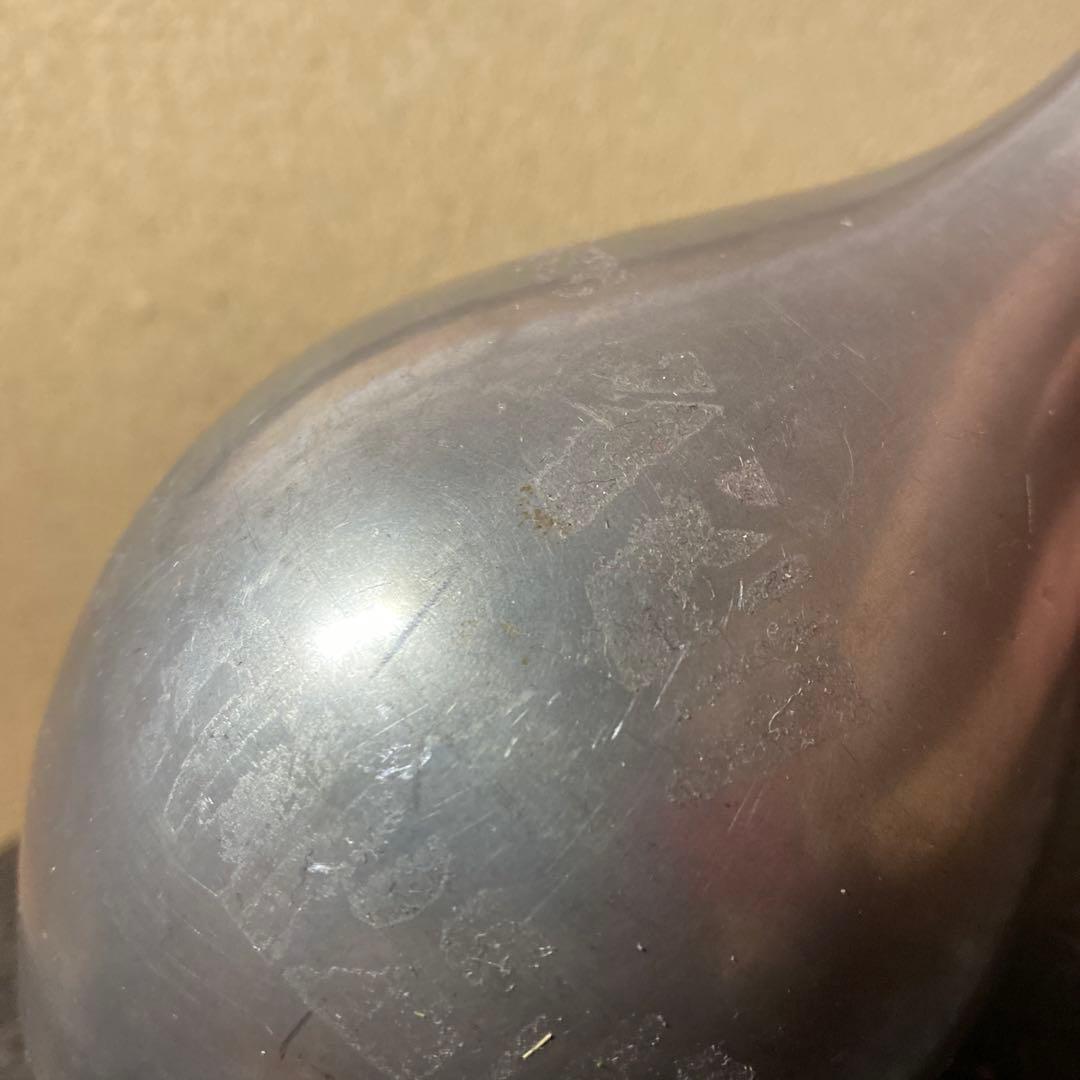 錫徳利B京錫源製　8cm18cm 461g