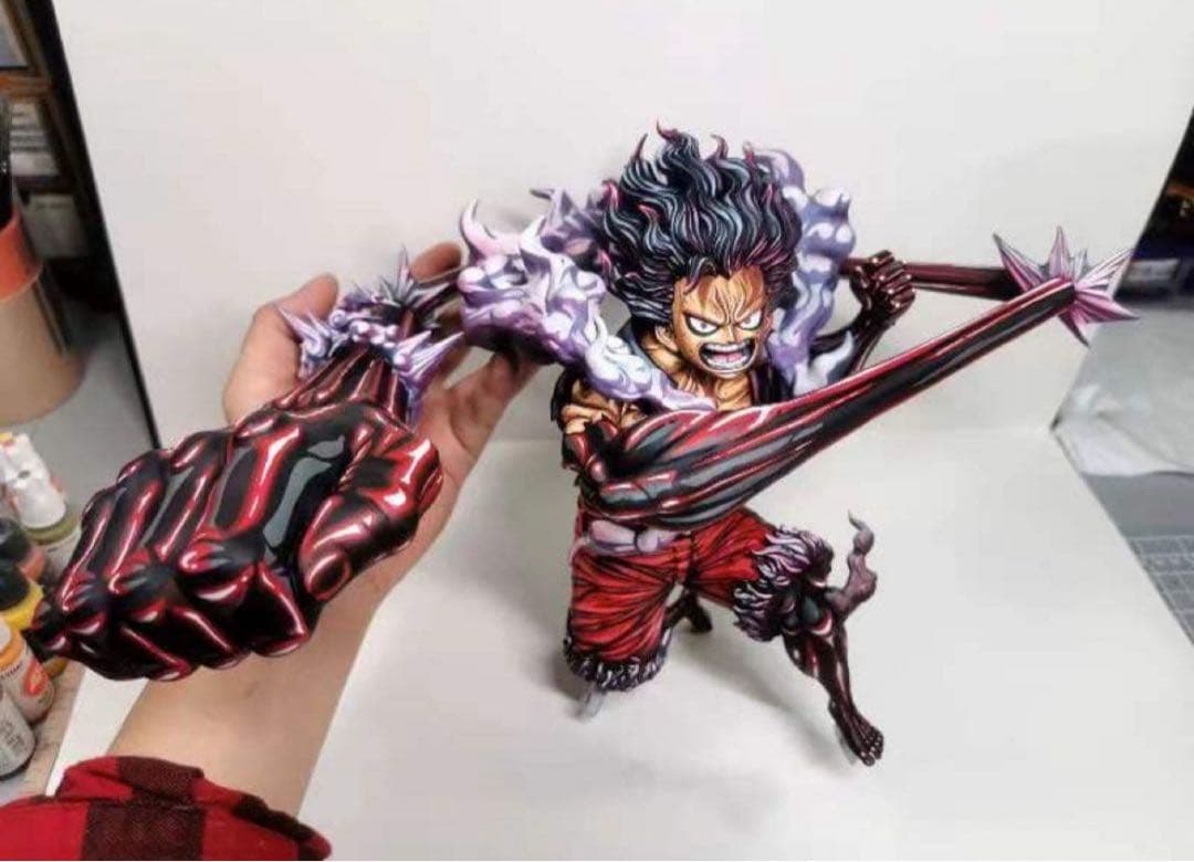 【新品】ワンピース ルフィ スネイクマン ギア4 フィギュア ガレージキット