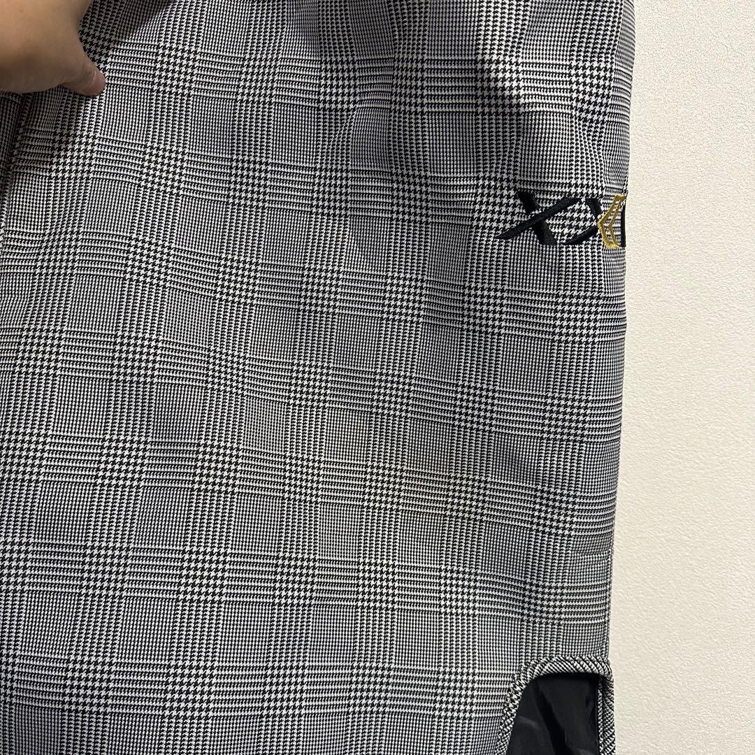 XXIO ゴルフバッグ グレンチェックキャディバッグ