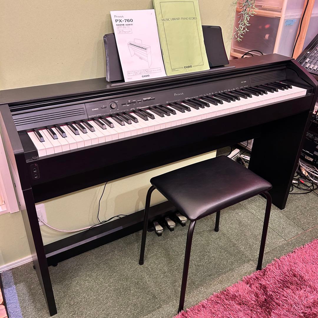 関東限定 送料無料  電子ピアノ CASIO PX-760 88鍵 2015