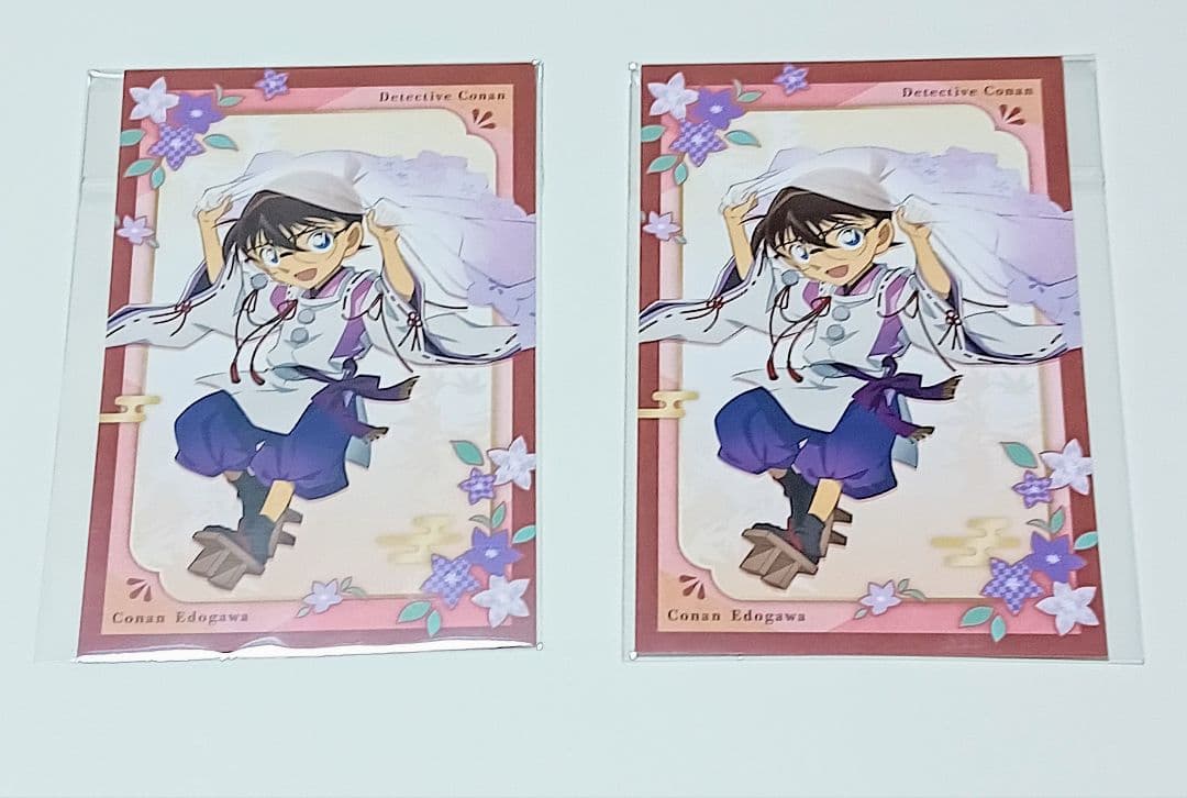 名探偵コナン 秋の華和装 江戸川コナン 18点セット スパークル缶バッジ含む