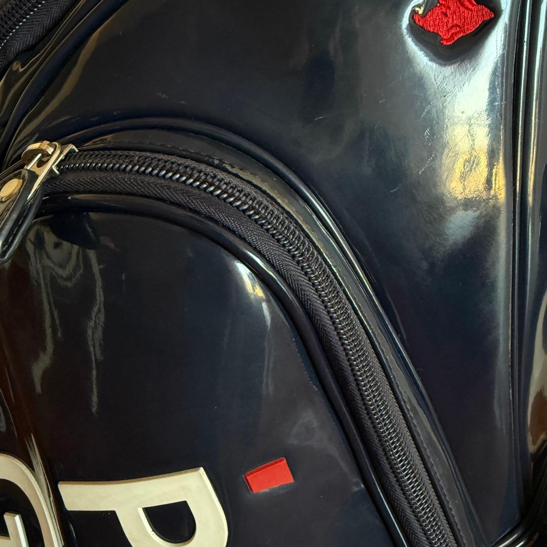 パーリーゲイツ　キャディバッグ　トーナメントモデル　紺　ネイビー　9.5型