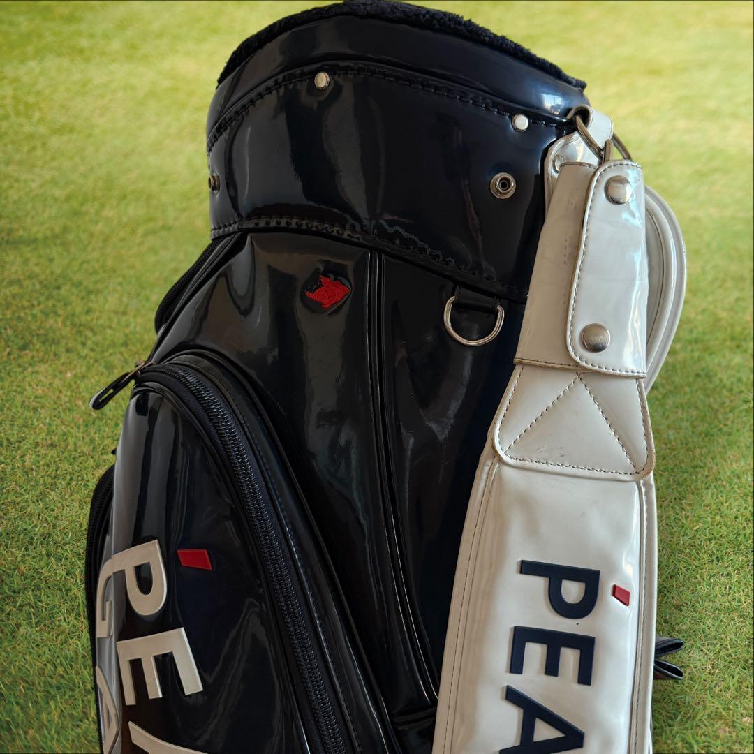 パーリーゲイツ　キャディバッグ　トーナメントモデル　紺　ネイビー　9.5型