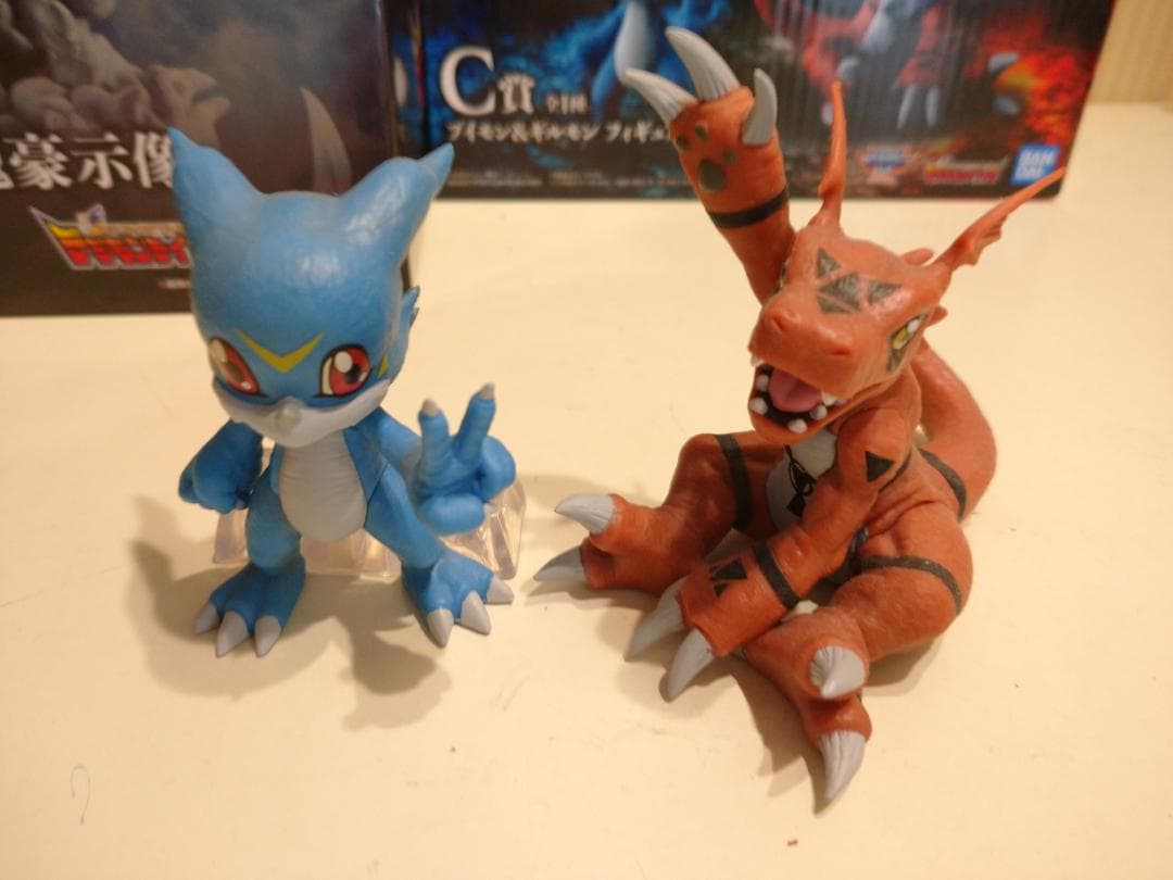 一番くじ 「デジモン」シリーズ 光を放つ、ふたつの力 B賞　C賞　＋おまけ