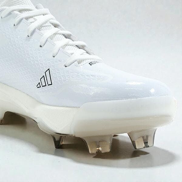 アディダス アディゼロ エレクトリック 野球 スパイク 白 メンズ 27cm