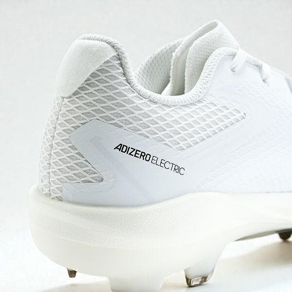 アディダス アディゼロ エレクトリック 野球 スパイク 白 メンズ 27cm