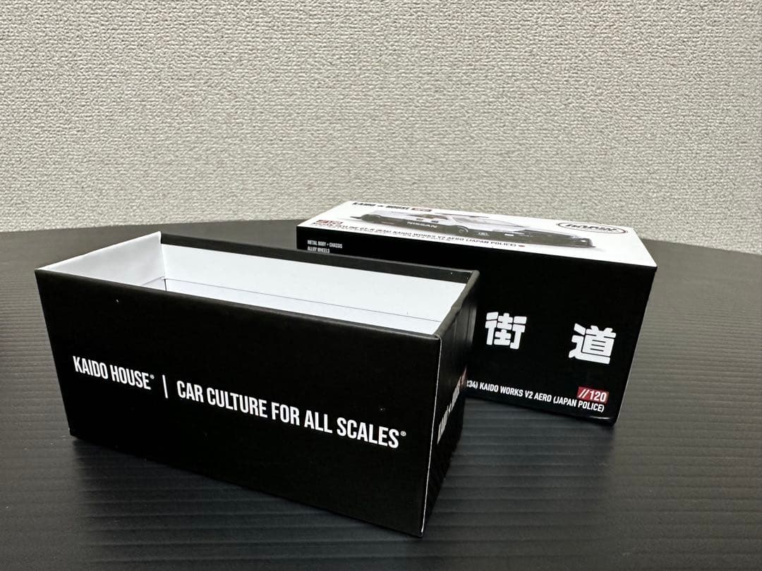 MINI GT 街道ハウス スカイライン R34 ポリス チェイス ③