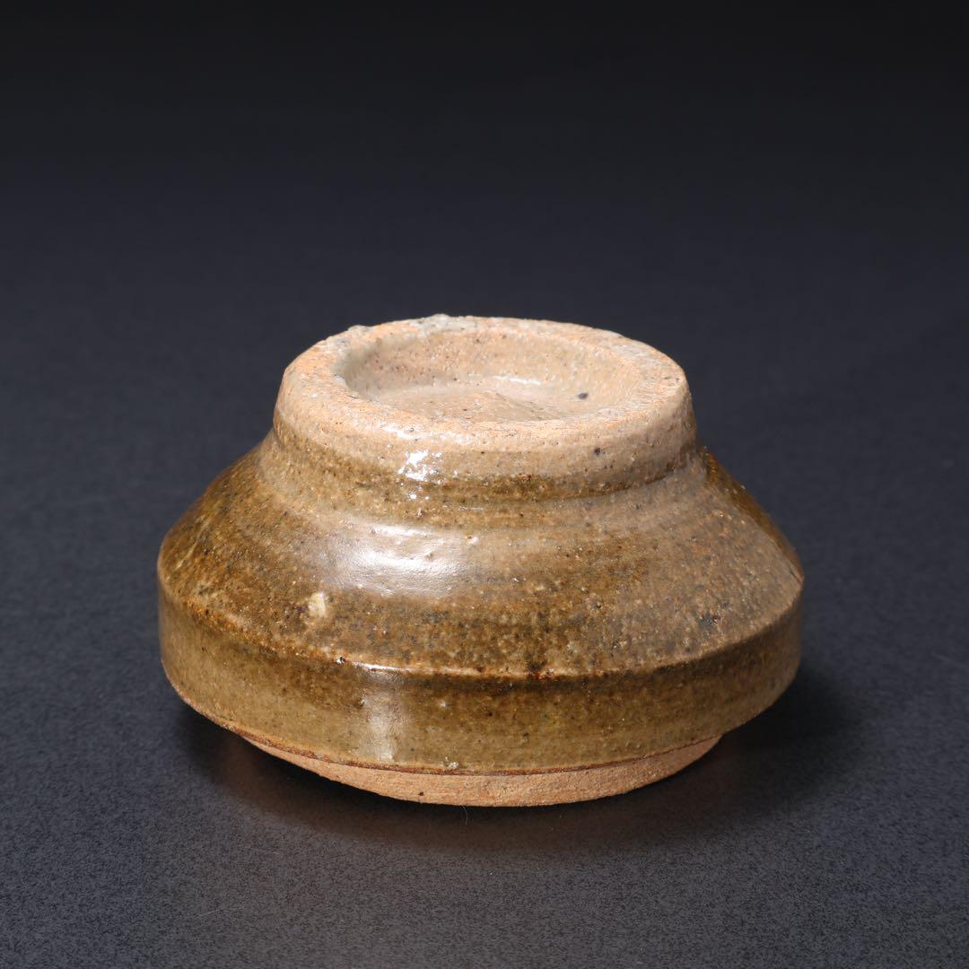 浜田庄司　鉄絵とうきび文合子　人間国宝　香合　R1613K2