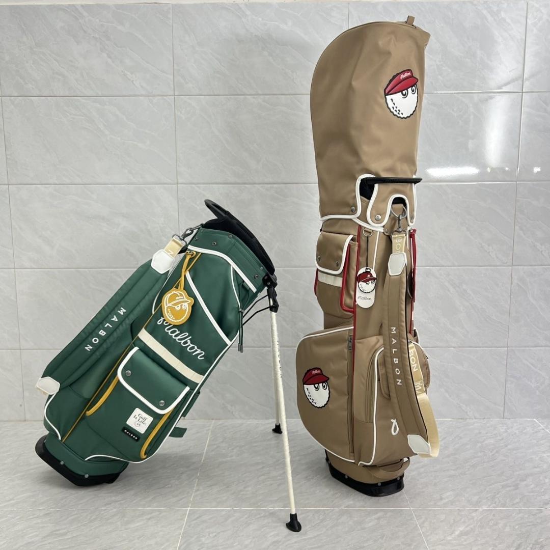 最新作 マルボンゴルフ キャディバッグ Malbon Golf　スタンドバッグ