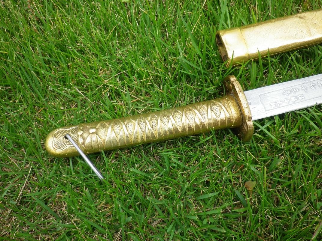 紀元二千六百年節祭の模造刀　昭和十五年　佐藤小太郎　貴重な大小セット