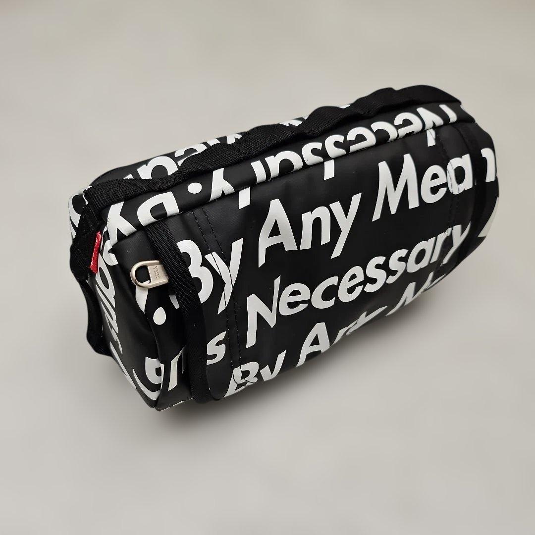 SUPREME x North Faceトラベルポーチ ブラック