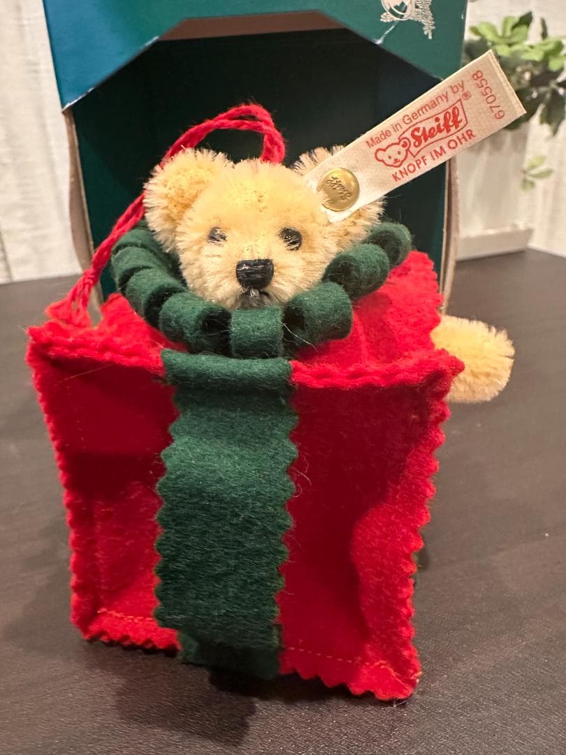 シュタイフ Steiff Christmas Tree Bear 2000