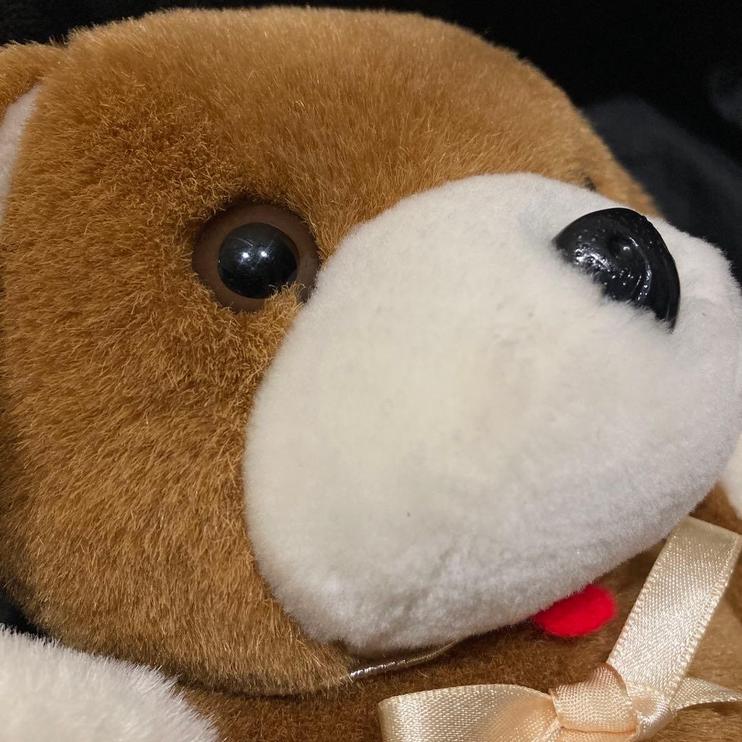 日本古典人形Scratch社平成レトロ　犬のぬいぐるみ