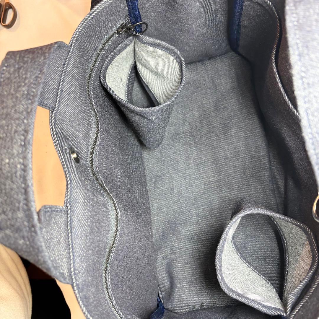 専用ご案内中うちの子トートバッグ♡ウィペット ミックス ネーム入り デニム